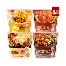 포켓치킨 4종혼합 간장 양념 어니언 후라이드, 1세트
