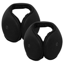 겨올 방한용 왕 귀마개 귀덮개 귀도리 / 등산 낚시 스키 자전거 방한, 블랙 2개