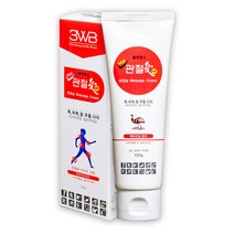 웰빙헬스 관절애크림(튜브형.120g) 바르는 마사지크림 에뮤오일함유, 4개