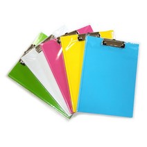 아크릴 클립보드 A4 불투명 크립보드, 녹색