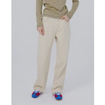 22FW [단독특가][LF몰 단독][WEHOURS]베이지 단색 면 데님팬츠 HSPA2DH73I1