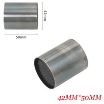 범용 오토바이 풀 시스템 배기 머플러 소음기 35/42/48/53MM 촉매 DB 킬러, 02 42X50MM