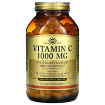 솔가 Solgar 비타민C 1 000mg 베지 캡슐 250정, 5개