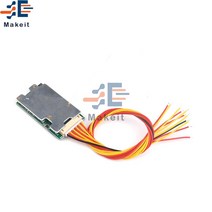 Bms 10S13S 36V48V 15A20A30A35A40A 리튬 이온 배터리 충전기 보호 보드 BMS 밸런스 기능 포함 E자전거, [01] 10S 36V 30A balance