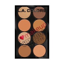 L.A. Colors I Heart 메이크업 컨투어 팔레트 미디엄부터 다크까지 29.5g(1.04온스) L.A. COLORS 스토어 방문하기, 1.04 Ounce (Pack of 1), 미디엄에서 다크.