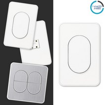 진흥 J시리즈 무로고 스위치 1구 화이트, 없음