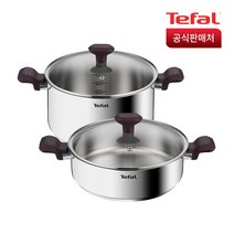 테팔 SS 테이스티쿡 인덕션 냄비 양수24+전골24
