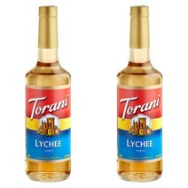 Torani 토라니 리치 시럽 750Ml 2개