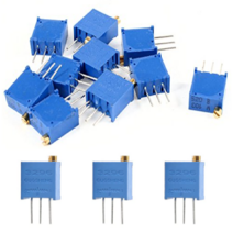 가변저항 3296W 0.5W 멀티턴볼륨 Potentiometer 100K 10개