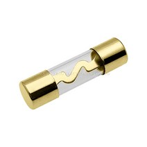 금 도금 유리 AGU 퓨즈 팩 자동차 앰프 10x38mm 10A 15A 20A 25A 30A 40A 50A 60A 70A 80A 100A 5 개, [01] AGU Fuse, [02] 15A, 01 AGU Fuse_02 15A