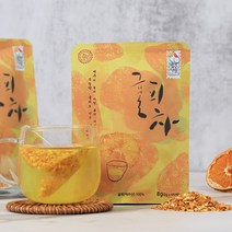 제주사월 귤피차 소포장 파우치 삼각티백차, 5봉