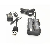 USB 컨버터 to F550F970 커플러 NP-F 더미 봄 케이블 DK-415 소니 HXR-NX5 HXR-NX100 PXW-Z150 NEX-FS100 AC-VL1, 기타 (ae˚) frequ