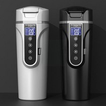 휴대용 자동차 난방 컵 스테인레스 대용량 저장식전기 저온수기 설치, White