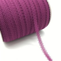 새끼줄 택끈 마끈 5세트 10 야드/lot 5/8 "(15mm) 레이스 리본 양측 수공예 자수 그물 트림 패브릭 DI, 한개옵션1, 13 Purple red