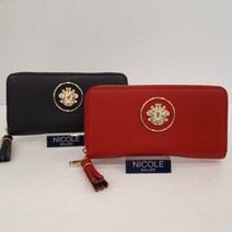 니콜밀러 여성지퍼돌이장지갑 부드러운소가죽 수납좋음 W921