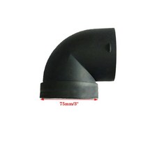 무시동히터 부품 거치대 차량용 소음기 배기관 베바스토 에버스패커 디젤 주차 히터용 에어 벤트 덕트 T L, 08 L 75mm