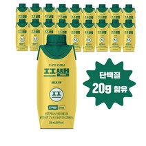 단백질 20g 프쌤 단백질음료 바나나맛 250ml x 18개