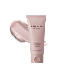 [네이처리퍼블릭]내추럴 메이드 핑크 세이지 마일드필 머드팩 100ml, 1개