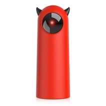 고양이자동장난감 고양이레이저 다각도 고양이 인터랙티브 LED 레이저 재미있는 자동 장난감 회전 운동 훈, 03 붉은 색