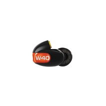 Westone W40 Gen 2 Four 드라이버 트루 핏 이어폰 블랙/오렌지 (WSTW402019)