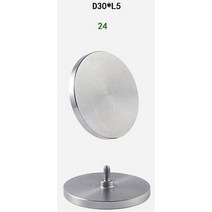 디지털 또는 다이얼 표시기 높이 게이지 m2.5 스레드 용 스테인레스 스틸 원형 큰 평면 접촉 지적 표시기 프로브, 24