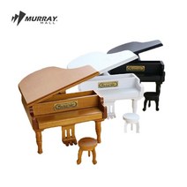 오르골 머레이 오르골제작 촬영용소품 머레이 원목 피아노 인테리어 소품 선물 (올핀)_1972EA, 블랙