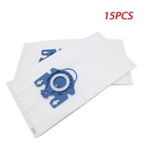 청소기부품 교체용 호환가능 밀레 유형 GN 디럭스 합성 진공 및 4 필터 S2 S5 S8 C1 C3 Hepa 청소기 먼지, 03 15pcs bag