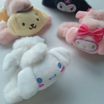 산리오 시나모롤 마이멜로디 쿠로미 폼폼푸린 집게핀 여아 초등 7세 8세 생일 선물 1학년 헤어핀 겨울 머리핀