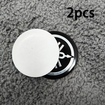 오토바이 데칼 스티커 로고 야마하 Yzf R1 Mt07 R6 Xj6 Xmax R3 TTR 250 Fz8 Fz6 Tmax Nmax Mt09 용 2 개, 1.Silver 5.5x5.5cm