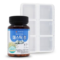 매스틱정 프리미엄 600mg x 60정 HACCP인증제품, 1개
