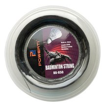 powerti 0.72mm 배드민턴 스트링 200m 릴 훈련 저렴한 배드민턴 라켓 스트링 저렴한 좋은, [01] black