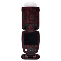 저무리 Profoto A1X / A10 오프 카메라 키트 플래시 데칼 스킨 스피드 라이트 프로텍터 워프 커버 Air Remote TTL 필름 스티커, 13 Fantasy Red