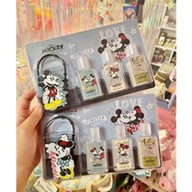 디즈니 미키/미니케이스 + 휴대용 손소독제 3종세트, 미키케이스+소독제3종 세트