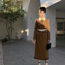 여자정장원피스 하객룩 하객원피스 봄패션 슬림핏 가을원피스 여성원피스 여성정장 여자