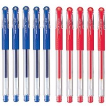 유니볼 시그노 DX 캡식 UM-151 0.38 10개 겔잉크 볼펜, UM_151 0.38_청5적5