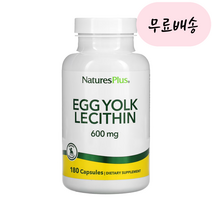 [네이쳐스플러스]-M1-난황유 난유 개입 난황레시틴 포스파티딜콜린 600mg 180개입, 1개, 180정, 180개