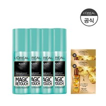 [로레알파리] [기획세트][로레알 파리]매직 리터치75ml 4종세트+랜덤오일샤쉐 2매, 상세 설명 참조, 상세 설명 참조, 직접입력1:다크브라운2개 / 직접입력2:브라운2개