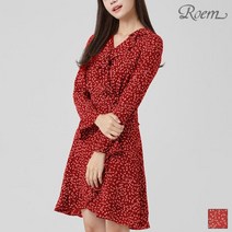 로엠 도트 나염 원피스 RMOW949RQ9