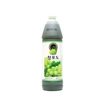 청솔 청포도 원액 835ml, 1개