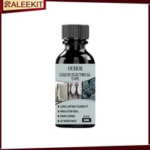 액체 전기 절연 접착제 실란트 고온 내성 방수 테이프 가정용 필수 용품, 02 black 50ml, 1개