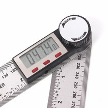 디지털 스틸 각도기 자 20cm, 단품, 1개