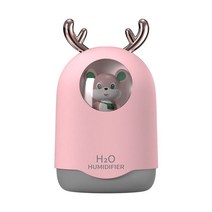 가열식가습기 코스트코 가열 밥통 기화식 거실용 미니 가습기, H601 핑크
