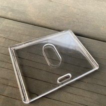 신분증 목걸이 릴 방문증 공무원증 카드 PVC 줄 명찰 가로 출입증 케이스 경질 사원증, 본상품선택