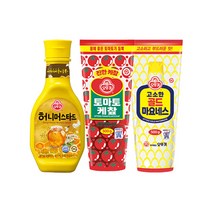 케찹 500g 마요네즈 머스타드소스 535g