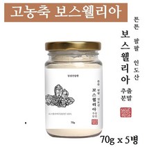 경성건강원 인도산 보스웰리아 고농축 분말 원물 덩어리 보수웰리아 가루 추출물 보스웰릭산 무릎 어깨 관절 연골에좋은 부모님뼈건강 관절보스웰리아 효능, 5병, 70g