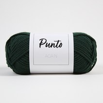 [앵콜스] 푼토(낱개)(10개사면1개덤)목도리실 겨울소품 겨울실, (★5볼묶음) 3518 딥그린