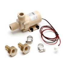 월드직구센터 펌프 부품 dc 12v 태양열 잠수정 온수냉각수 순환 212도 f 모터, 1