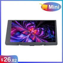 모니터 Origical AIDA64 미니 ITX 케이스 용 3.5 인치 컴퓨터 게임용 모니터 Dell HP ABS 용 PC 액세서리 L, 한개옵션0