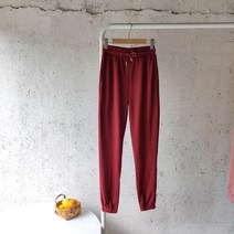 면트레이닝바지 외주 가을 얇은 쭈글이 조거 캐주얼바지 슬림핏 츄리닝바지 G759 032 2520077517
