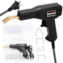 핸디 플라스틱 용접기 차고 도구 핫 스테이플러 기계 스테이플 PVC 수리 기계 자동차 범퍼 스테이플러 용접 도구를 복구, CHINA|Black US Plug